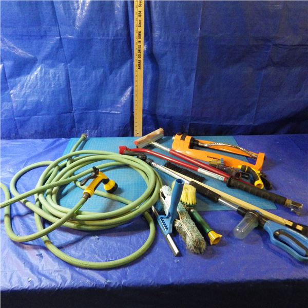 Garden hose, sprinkler etcetera