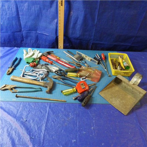 assorted hand tools