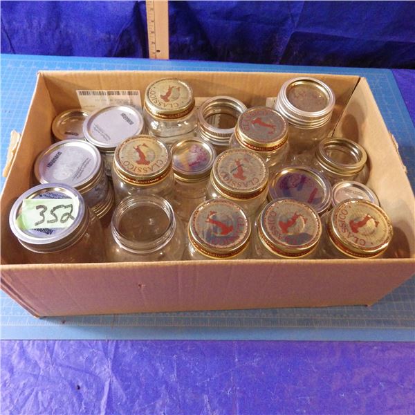 box of canning jars