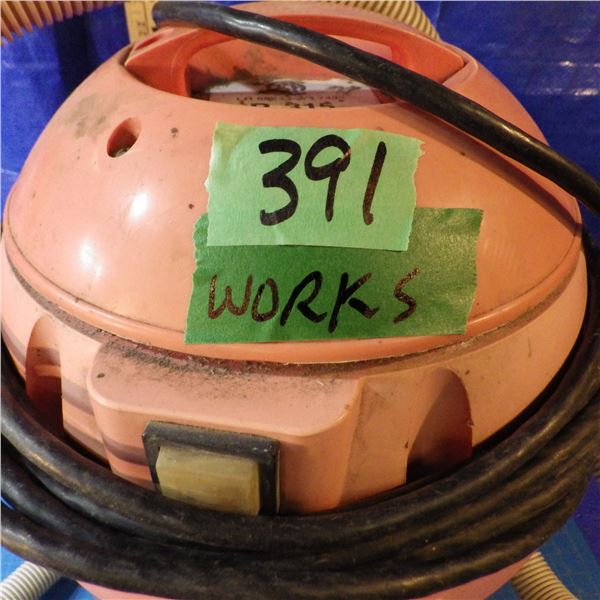 Working Shop Vacuum
