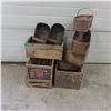 Image 1 : Vintage produce boxes