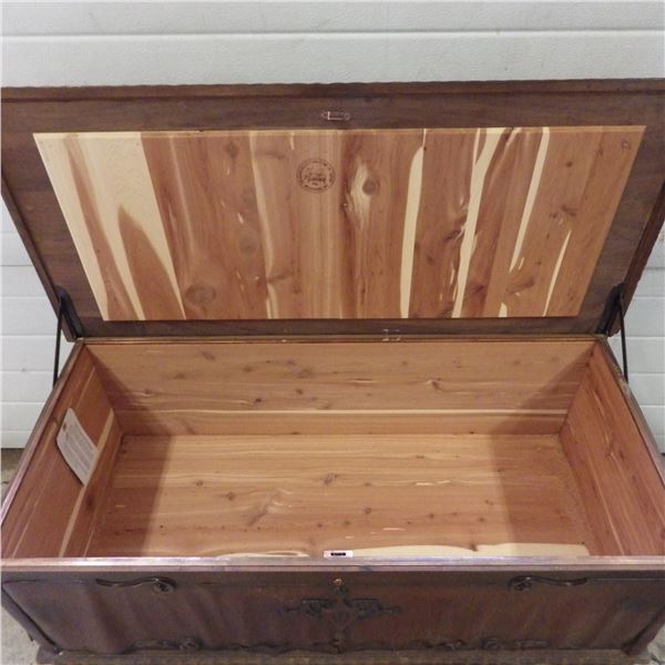 Cedar lined trunk