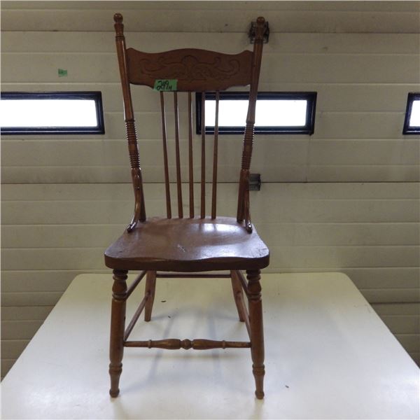 press back chair