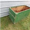 Image 2 : Plywood storage box painted green