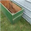 Image 4 : Plywood storage box painted green