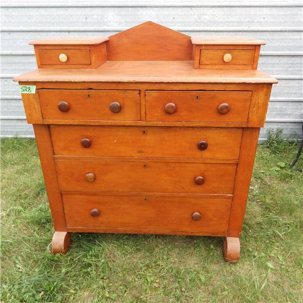 Vintage dresser one leg needs to be repaired