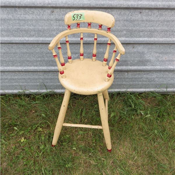 Child's doll chair