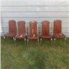 Image 1 : upholstered kitchen chairs some seats damaged