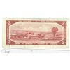 Image 2 : 1954 Bank of Canada $2 bill - replacement  Bill