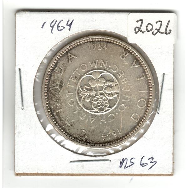 1964 Canadian Silver dollar