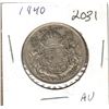 Image 1 : 1940 Canadian 50 Cent silver coin