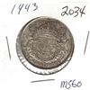 Image 1 : 1943 Canadian 50 Cent silver coin