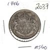 Image 1 : 1946 Canadian 50 Cent silver coin