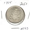 Image 1 : 1965 Canadian 50 Cent silver coin