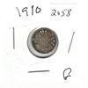 Image 1 : 1910 Canada 5 Cent Silver Coin