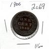 Image 1 : 1900 Canada one cent large penny