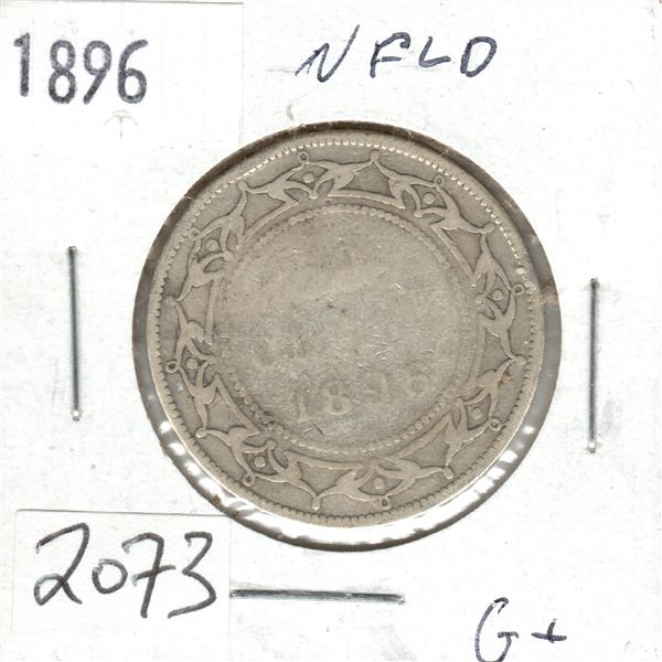1896 Newfoundland 50 Cent coin
