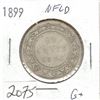 Image 1 : 1899 Newfoundland 50 Cent coin