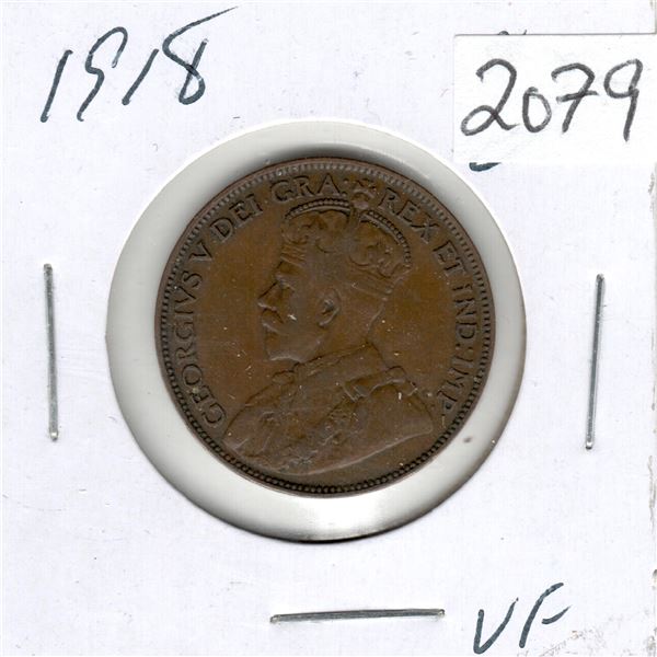 1918 Canada Large Penny