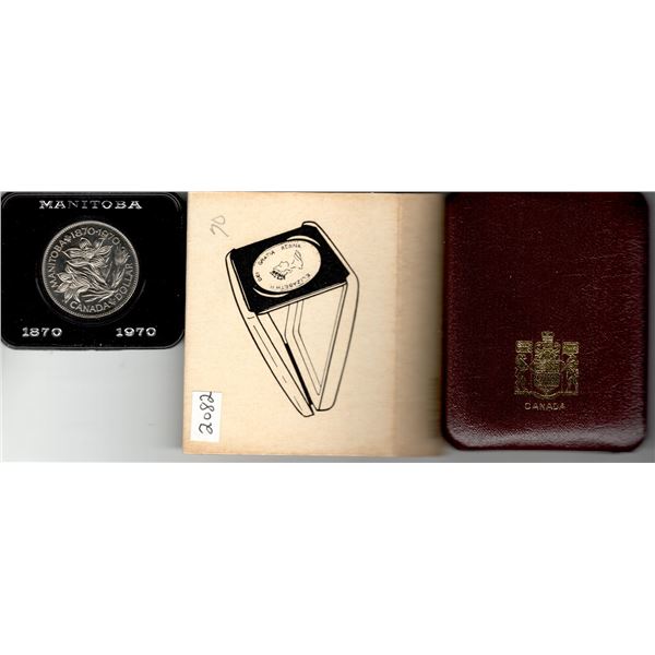 Manitoba 1870 - 1970 Commemorative Canada dollar