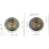 Image 2 : Lot of two Canadian toonies dated 2024