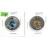 Image 1 : lot of two Canadian toonies dated 2025
