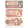 Image 1 : Lot of three Canadian $2 bills
