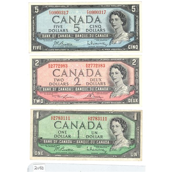 Lot of Canadian bills