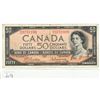 Image 1 : 1954 Canadian $50 bill