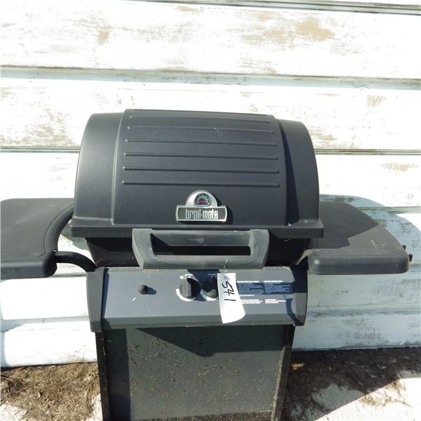 Propane barbecue with cover