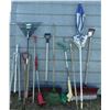 Image 1 : Rakes and garden tools