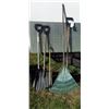 Image 1 : Rakes, shovel , garden tools