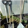 Image 3 : Rakes, shovel , garden tools