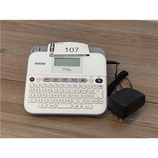 ÉTIQUETEUSE P-TOUCH D400