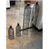 Image 1 : LOT DE 4 CAGES DÉCORATIVES