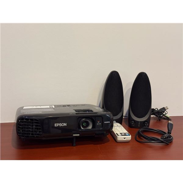 PROJECTEUR EPSON H551A AVEC HAUT-PARLEUR