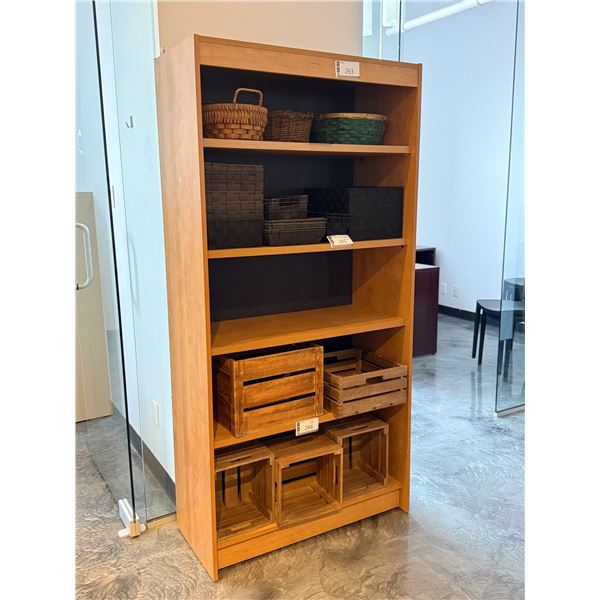 ÉTAGÈRE EN MÉLAMINE 36"x16"x72"