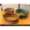 Image 1 : LOT DE 3 PANIERS