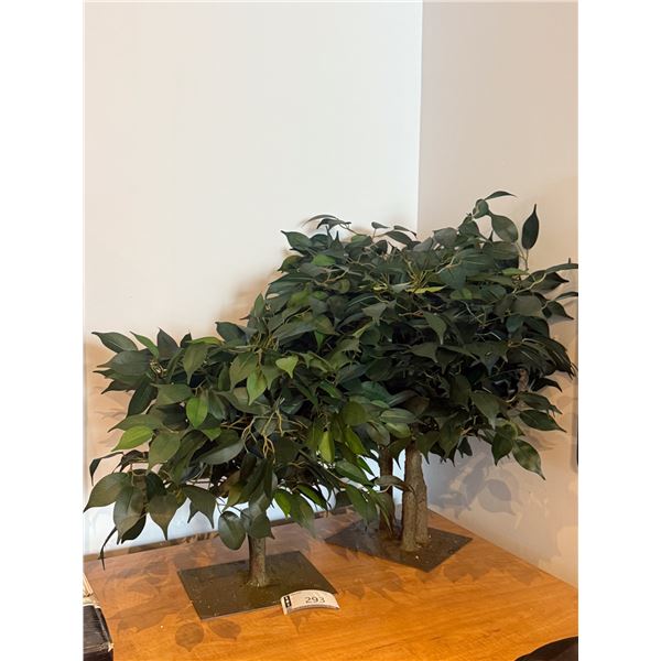 ENS DE 2 PLANTES ARTIFICIELLES