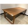 Image 1 : TABLE EN BOIS 87"x90"x29"