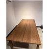 Image 2 : TABLE EN BOIS 87"x90"x29"