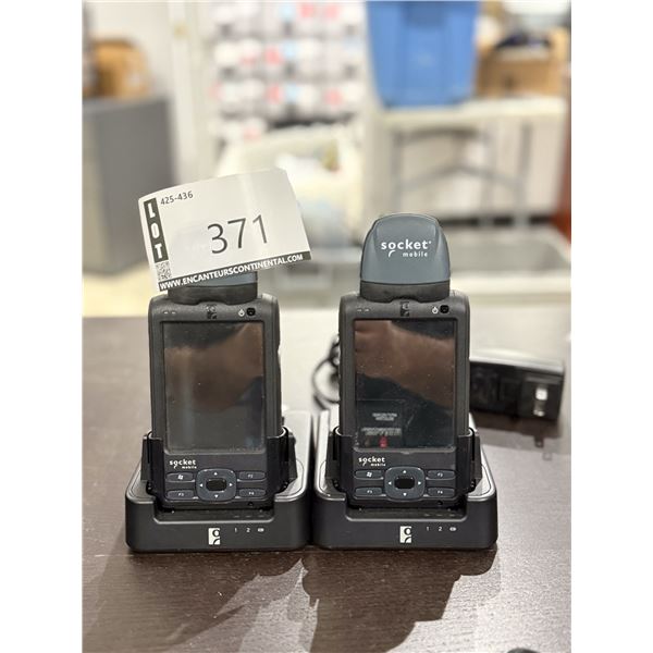 LOT DE 2 TERMINALS SOCKET MOBILE