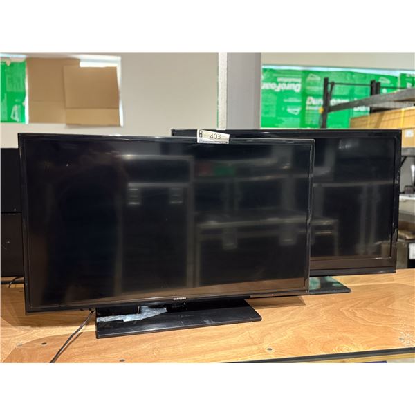 LOT DE 2 TÉLÉVISEURS 40" (SAMSUNG & INSIGNA)
