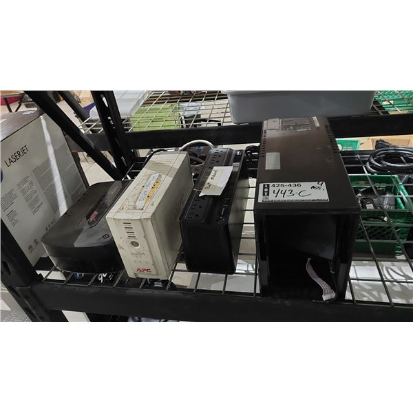 LOT DE 4 UPS ASSORTIS - ÉTAT INCONNU