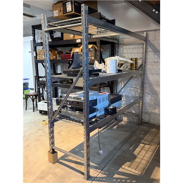 ÉTAGÈRE EN MÉTAL 78" X 24" X 73"