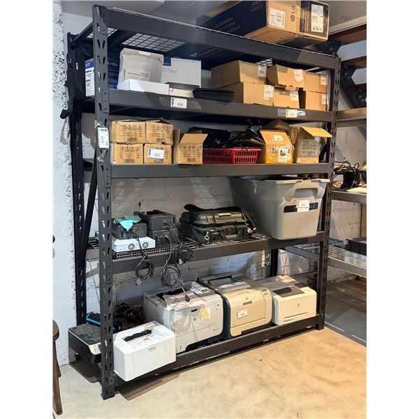 ÉTAGÈRE EN MÉTAL 72" X 24" X 72"