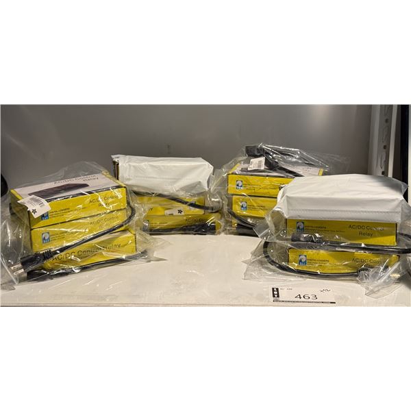 LOT DE 12 AC/DC CONTROL RELAY