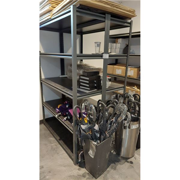 ÉTAGÈRE EN METAL 48" X 18" X 72"