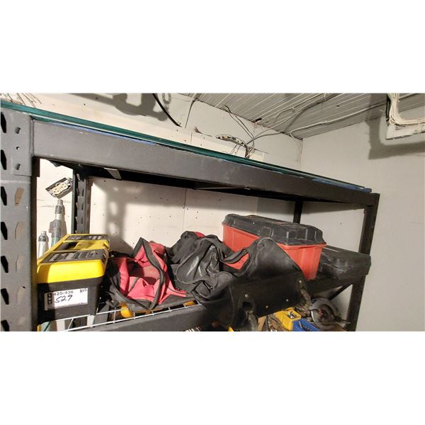 LOT DE COFFRES ET SACS D'OUTILS DIVERS