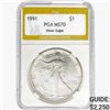 1991 American Silver Eagle PGA MS70